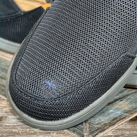 OluKai Nohea Mesh Gray Synthetic Slip-On Comfort Loafers Shoes Mens Size 8 - Picture 11 of 11